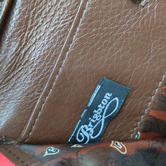 Brighton Brown croc crossbody/ wallet - Picture 10 of 13